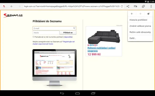 Seznam.cz android App screenshot 11